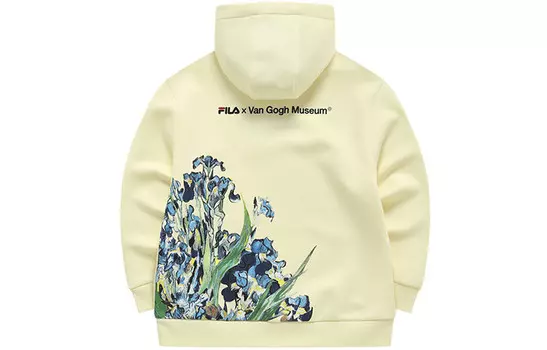 Свитшот женский Glow Yellow Fila