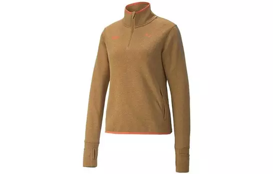 Свитшот женский хаки Puma