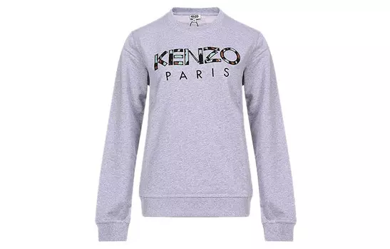 Свитшот женский Kenzo, светло-серый