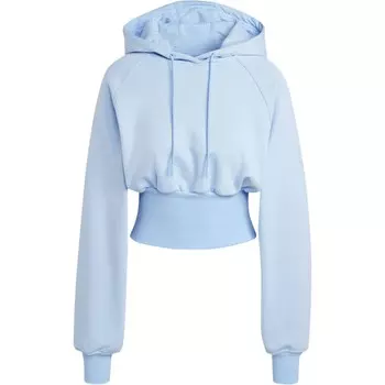 Свитшот женский ярко-голубой Adidas