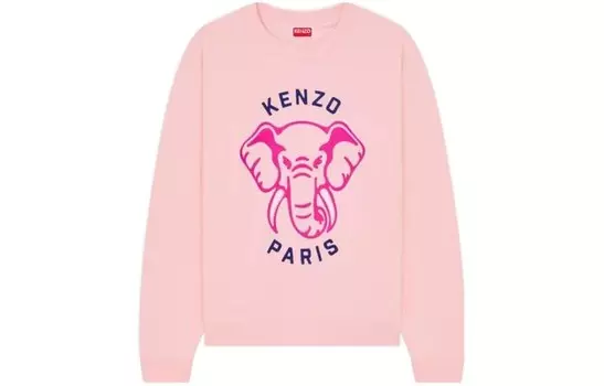 Свитшот женский розовый Kenzo