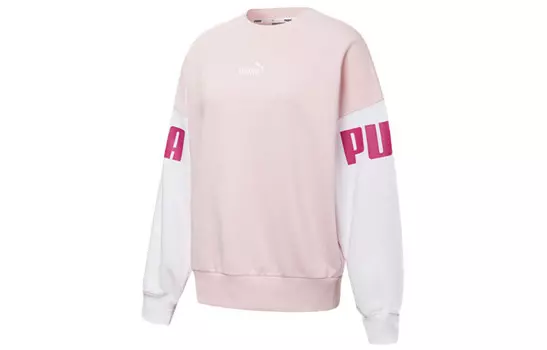 Свитшот женский розовый Puma