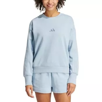 Свитшот женский синий Adidas