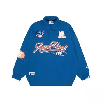 Свитшот женский синий BLX Aape