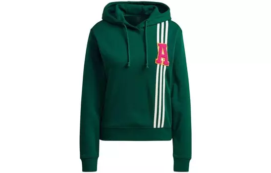 Свитшот женский темно-зеленый Adidas