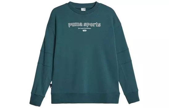 Свитшот женский зеленый Puma