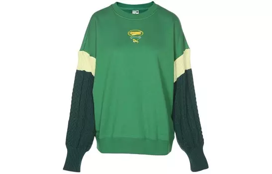Свитшот женский зеленый Puma