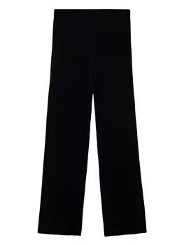 Свободные брюки Mango Hackney, черный