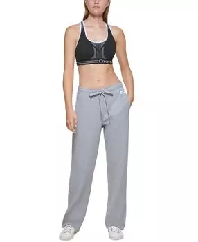 Свободные брюки с высокой талией Calvin Klein, мульти