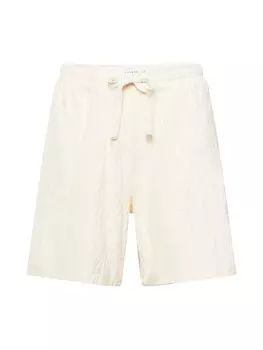 Свободные брюки TOPMAN, экрю