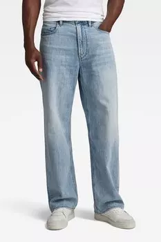 Свободные джинсы с эффектом потертости G-Star Raw, синий