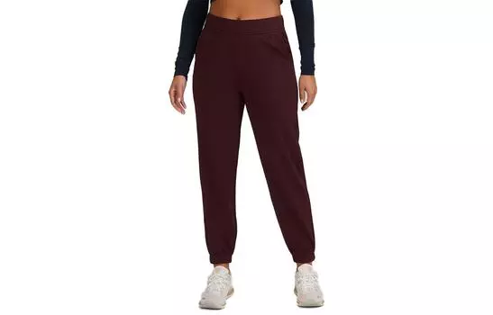 Свободные трикотажные спортивные брюки женские Lululemon, Carob Brown/COBN