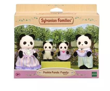 Sylvanian Families, коллекционные фигурки, набор «Семейство панд»