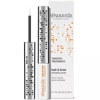 Synouvelle Cosmeceuticals Lash & Brow Activating Serum Концентрированная сыворотка для роста ресниц и бровей 5 мл