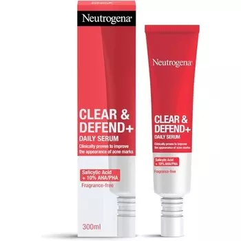 Сыворотка для лица Clear And Defend+ 30 мл, Neutrogena