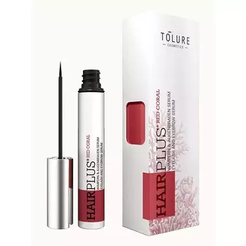 Сыворотка для ресниц и бровей Red Coral 3 мл, Tolure Cosmetics