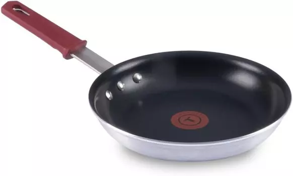T-fal Professional VX3 Сковорода с матовым антипригарным покрытием и ручкой из нержавеющей стали, Black