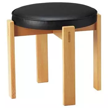 Табурет Ikea Holmsjo, черный