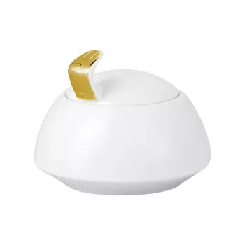 TAC Gropius - Сахарница Skin Gold на 6 персон 0,22 л Rosenthal studio-line, золото