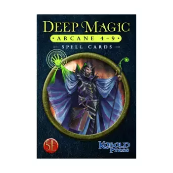Тайные спелл-карты 4–9, 5th Edition Dungeons & Dragons - Deep Magic
