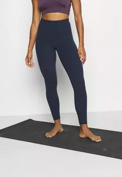Тайтсы женские Athleta для йоги, темно-синий