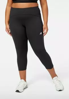 Тайтсы New Balance, черный
