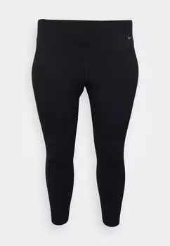 Тайтсы женские Nike из дышащей ткани, черный