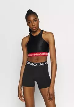 Шорты женские Nike с надписью на поясе, черный