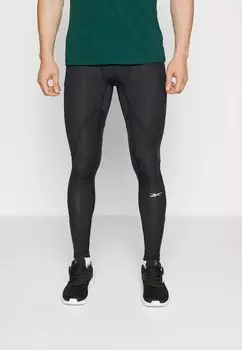 Тайтсы Reebok, цвет Night Black