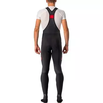 Тайтсы Velocissimo 5 мужские Castelli, цвет Black/Red Reflex