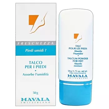Тальк для ног 50г, Mavala