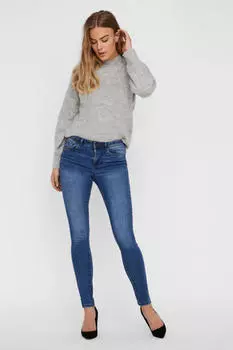 Таня джинсы скинни Vero Moda, синий