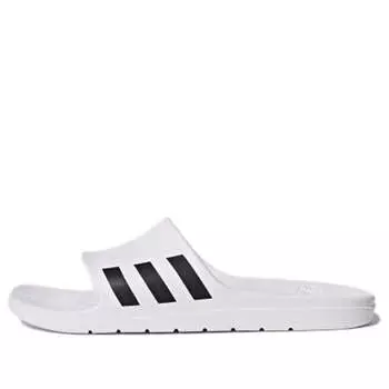 Тапочки adidas Aqualette 'White Black', белый