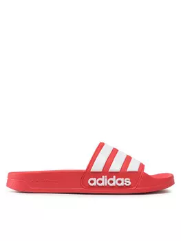 Тапочки Adidas, красный