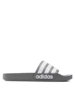 Тапочки Adidas, серый