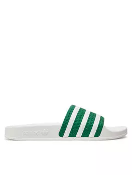 Тапочки Adidas, зеленый