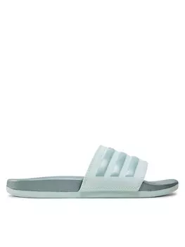 Тапочки Adidas, зеленый