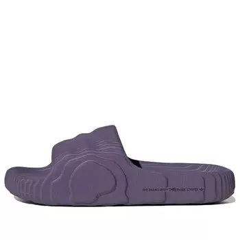 Тапочки adilette 22 слайда Adidas, фиолетовый