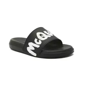 Тапочки Alexander Mcqueen, черный