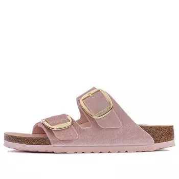 Тапочки arizona bb rivet logo sandals 'light rose' Birkenstock, розовый
