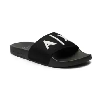 Тапочки Armani Exchange, черный