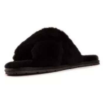 Тапочки Aus Wooli Slipper Brighton, черный