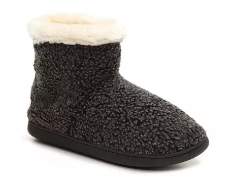 Тапочки Betty Bootie Minnetonka, угольный