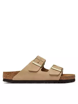 Тапочки Birkenstock, бежевый