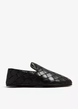 Тапочки Bottega Veneta Sunday, черный