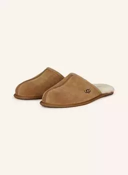 Тапочки царапаются Ugg, бежевый