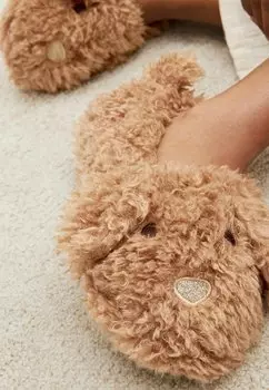 Тапочки CHARACTER COCKAPOO DOG Next, цвет tan brown