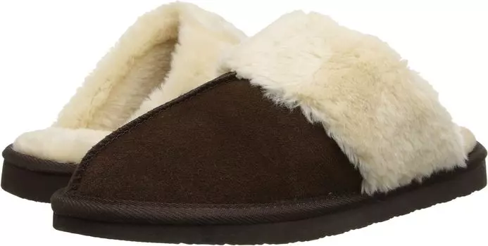Тапочки Chesney Scuff Minnetonka, цвет Chocolate Suede