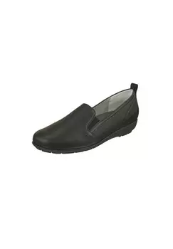 Тапочки Clara с широкой стелькой Natural Feet, черный
