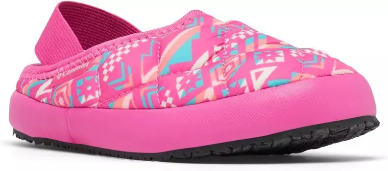 Тапочки Columbia Omni-HeatLazy BendCamper, цвет Pink Ice/Geyser